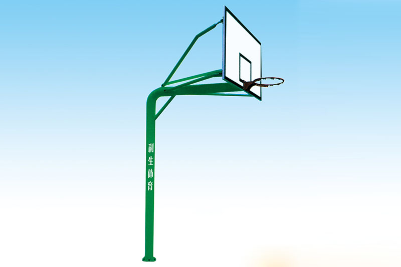 LS-109 圆管固定单臂篮球架