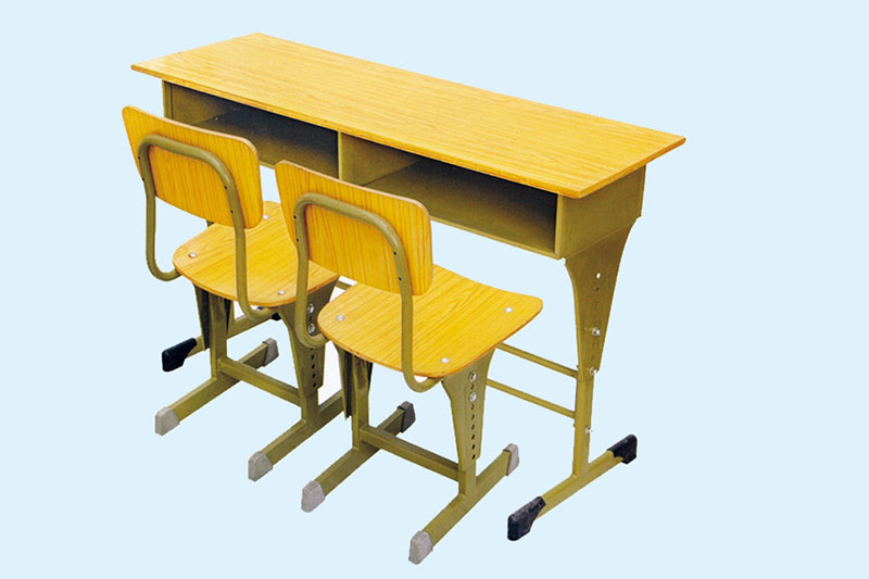 LS-KZY-04双人课桌椅
