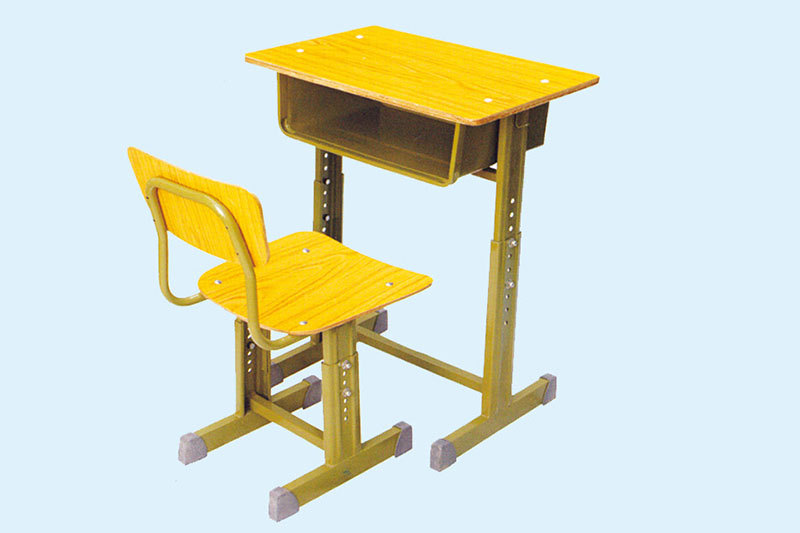 LS-KZY-01 单人课桌椅